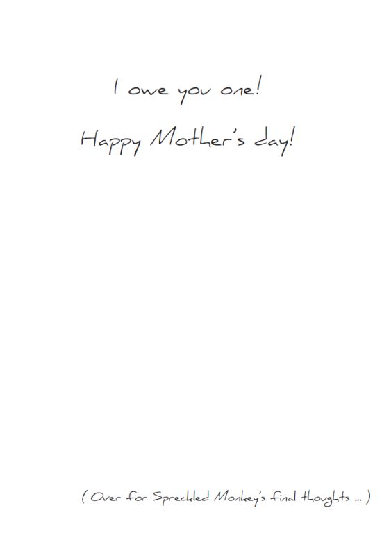Inside of "Birth Canal" card