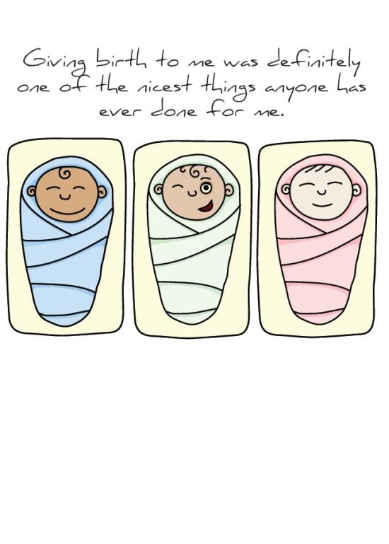 Front of "Giving Birth" card