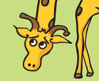 Lazy Giraffe (Birthday)