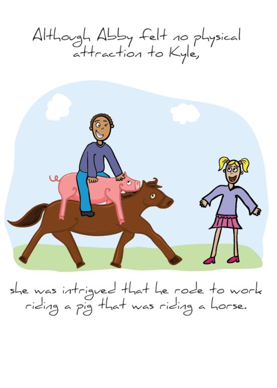 Front of "Three riders" card