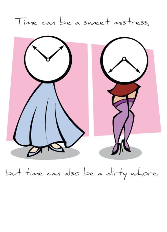 Front of "Time Mistress" card
